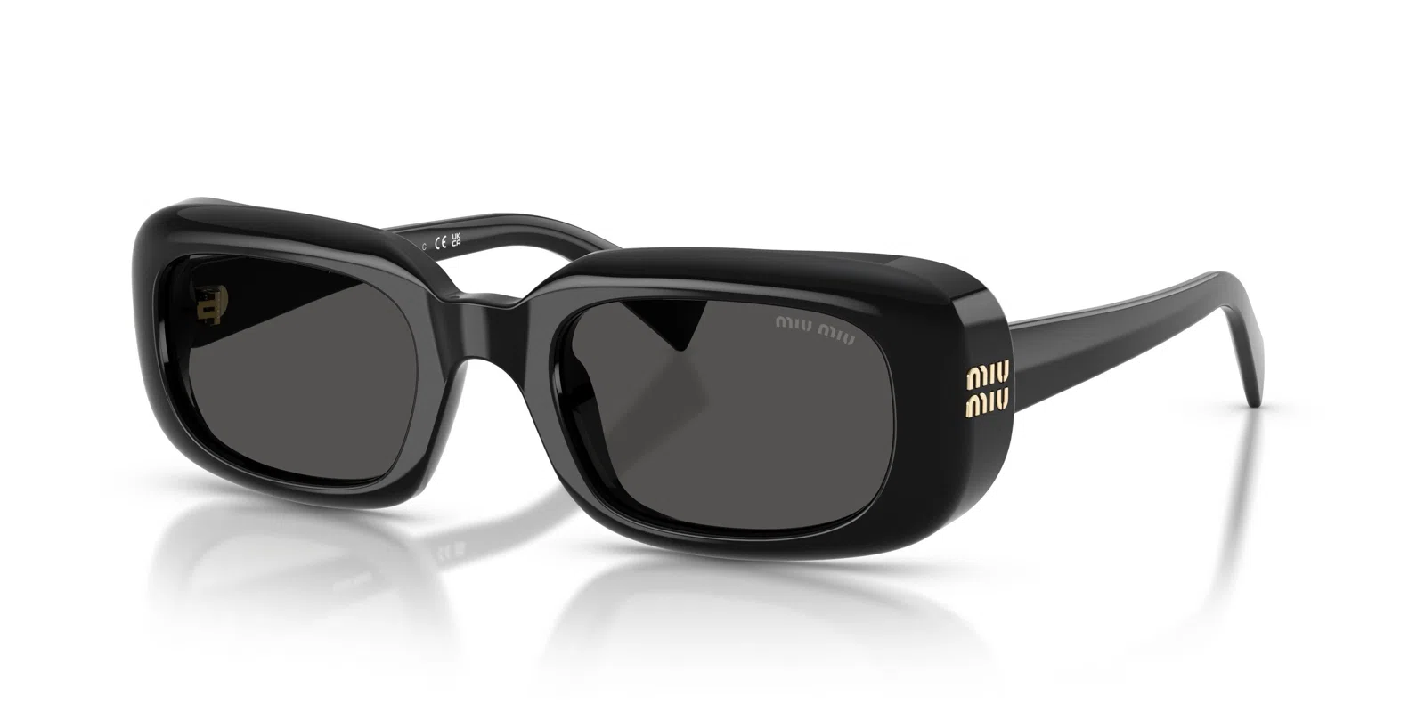 Miu B13SF Sunglasses - Honey Havana - view 3